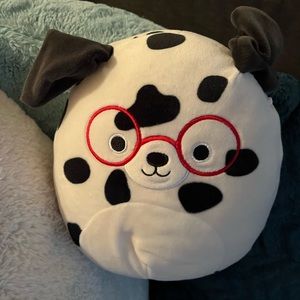 squishmallow dog with glasses